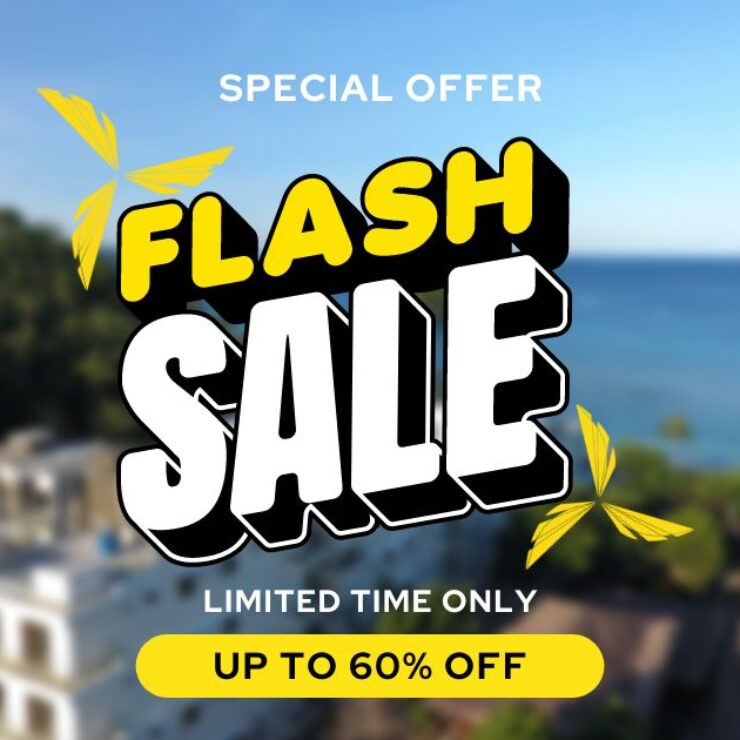 Flash Sale Up to 60% OFF